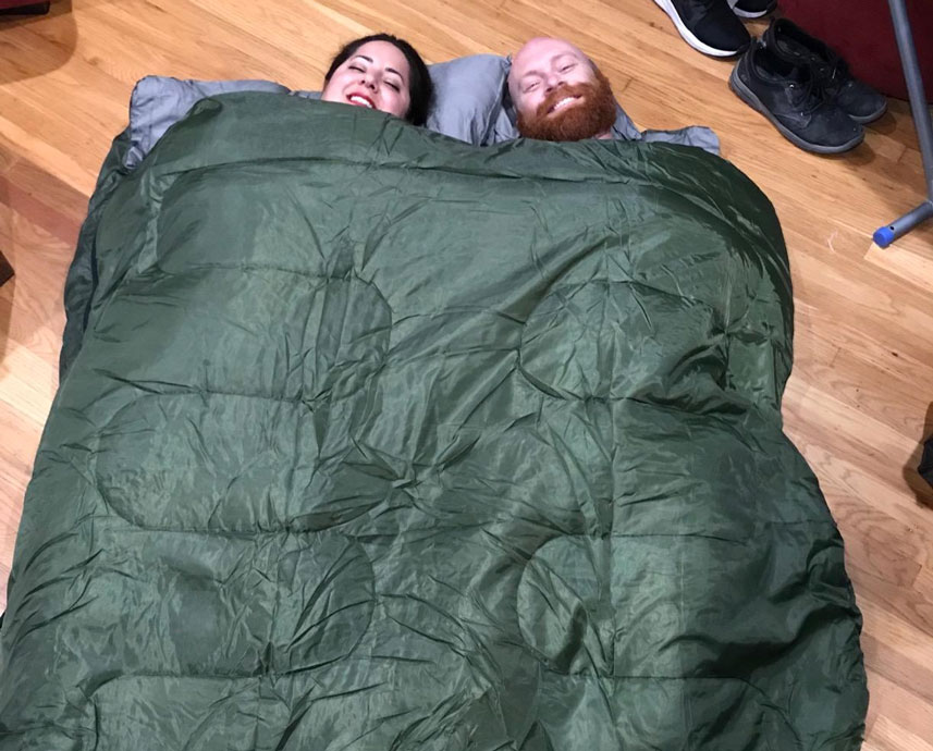 Sleeping Bag (Cheap bed alternatives)