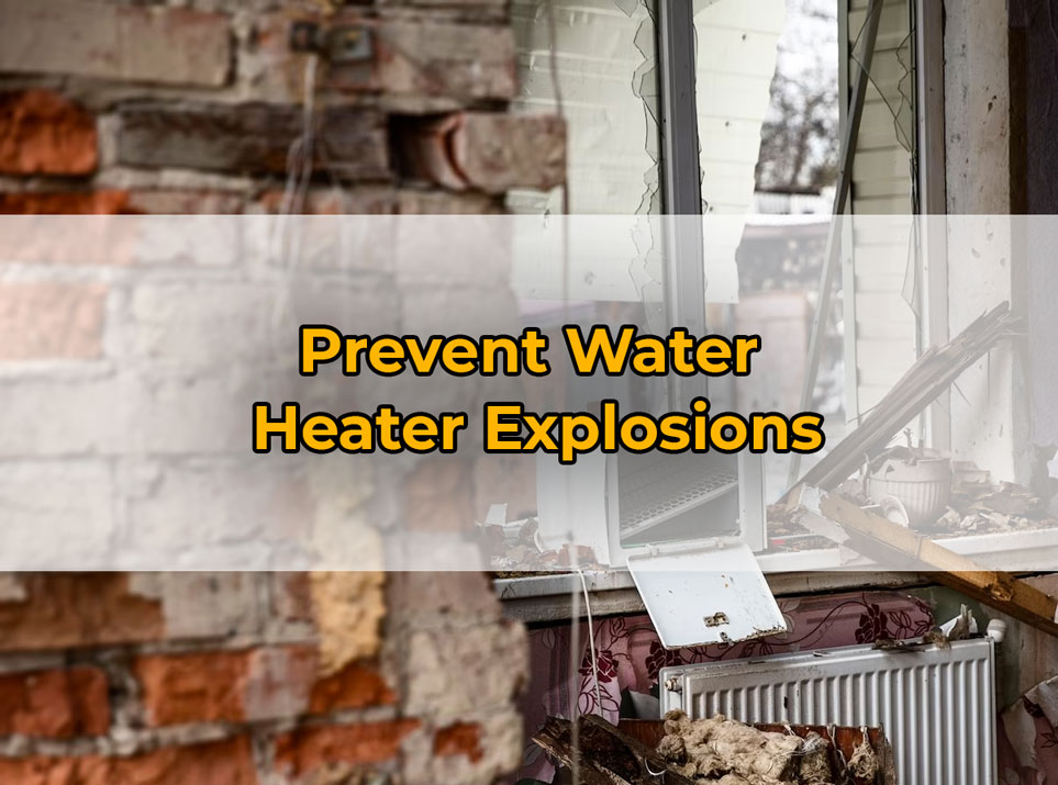 Prevent Water
Heater Explosions