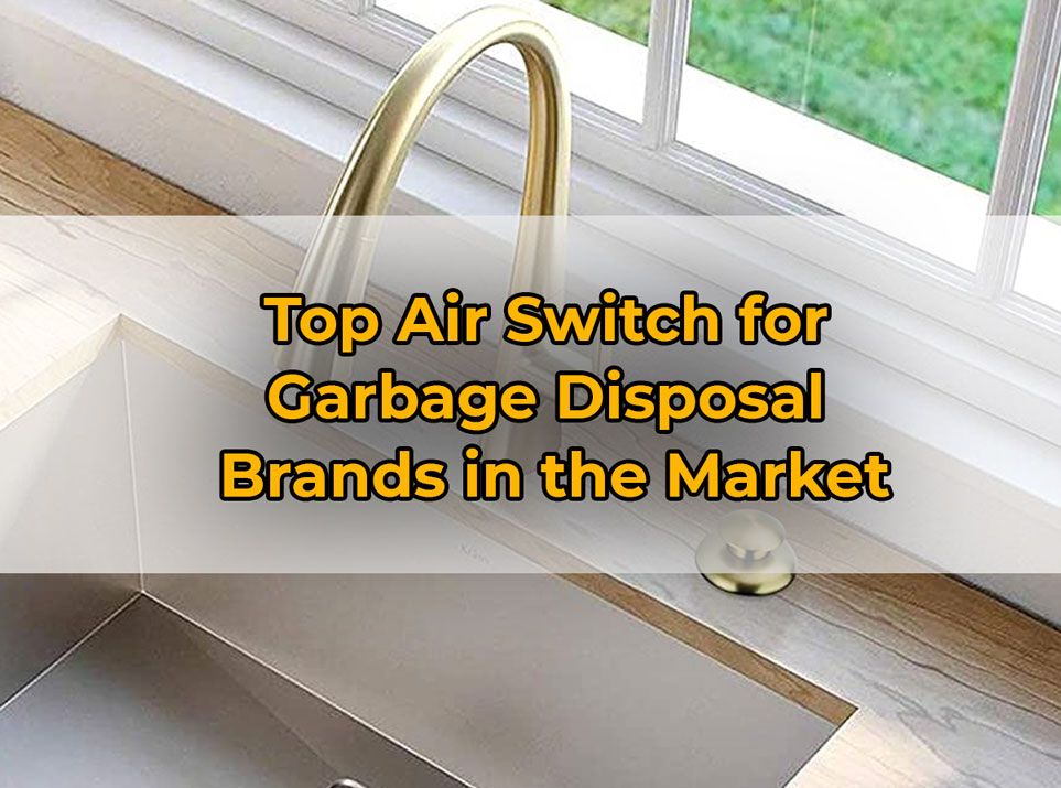 Top air switch for garbage disposal brands in the market