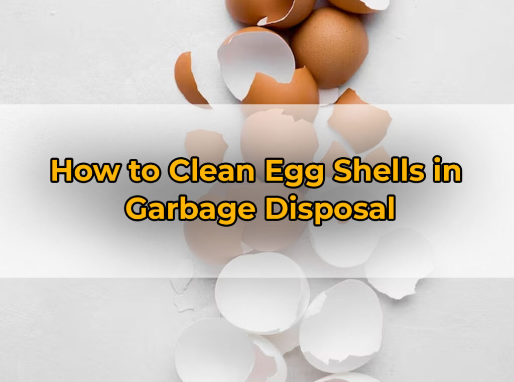 How to Clean Egg Shells in Garbage Disposal