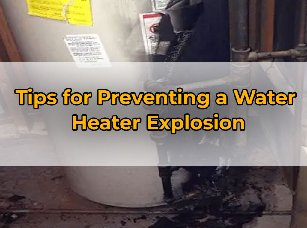 Tips for Preventing a Water
Heater Explosion