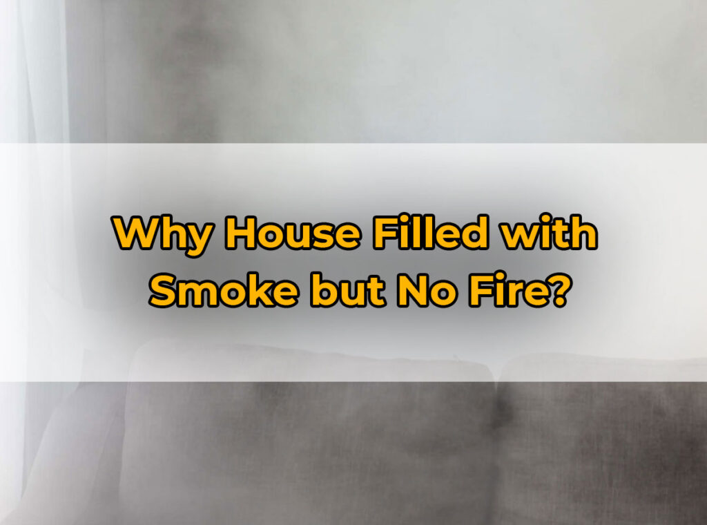 Why House Filled with Smoke but No Fire?